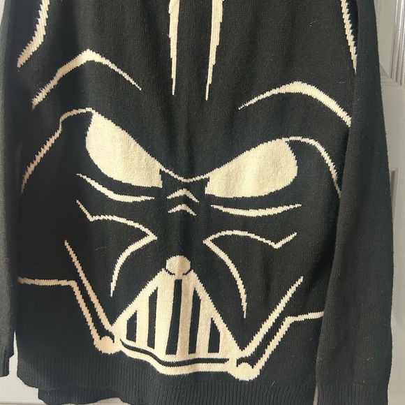 STAR WARS by Her Universe Darth Vader tunic style acrylic sweater. Size Medium - Picture 2 of 8